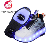 Heelys 2024 Rechargeable Two-Wheel Roller Skating Shoes for Kids