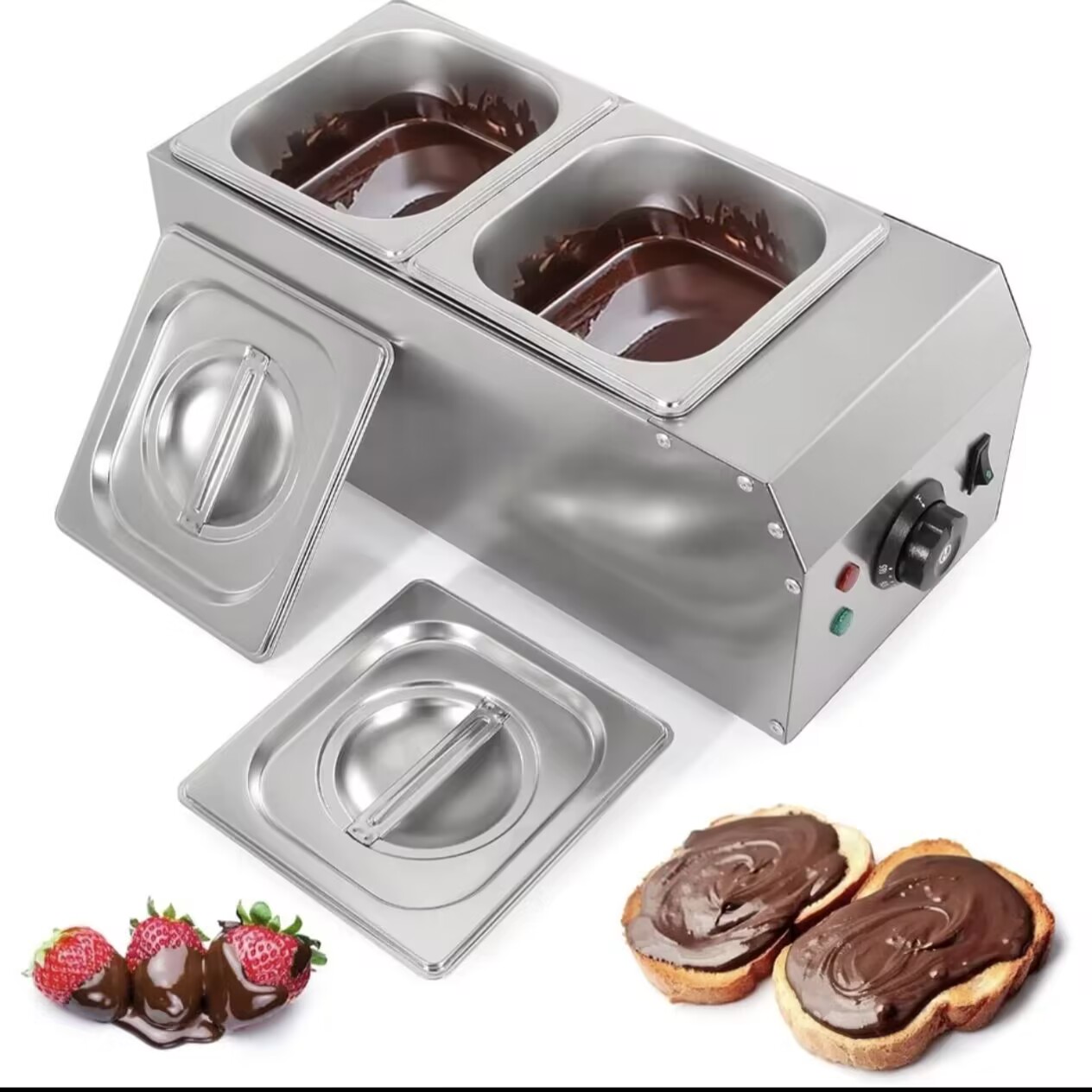 Chocolate melting pot commercial melting furnace heating and melting chocolate melting machine Presyo  4,299 Piso*Libreng Shipping