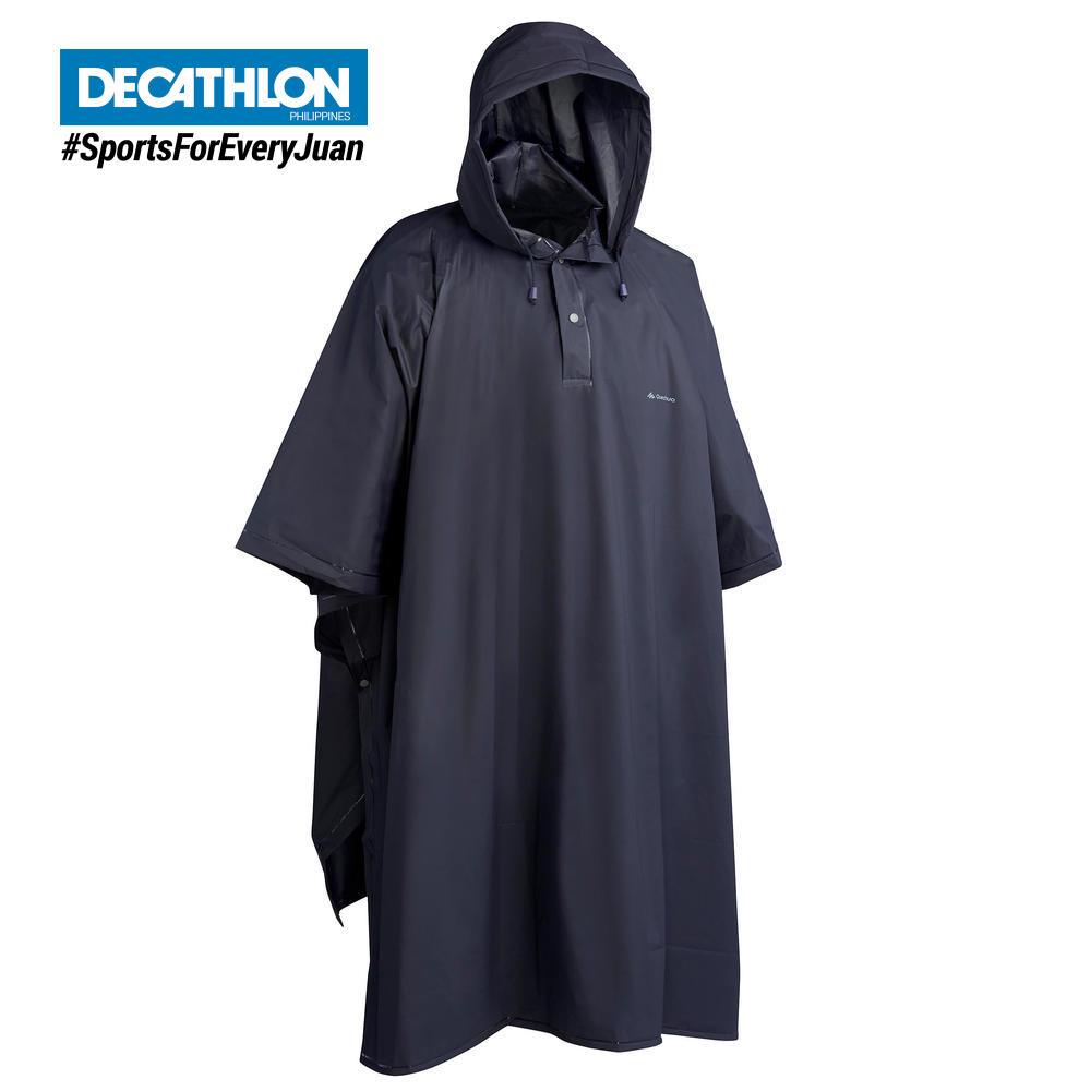 Poncho on sale raincoat decathlon