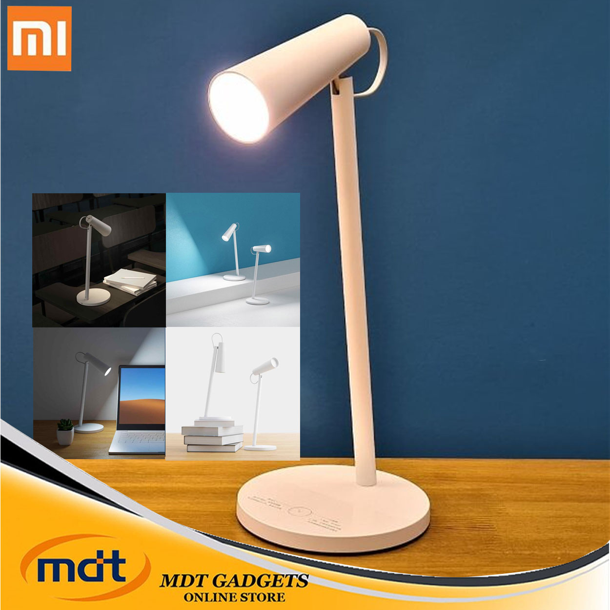 mi rechargeable led lamp white