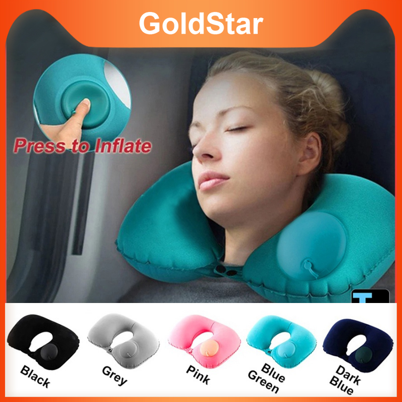 Inflate travel clearance pillow