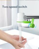 FilterTap Water Purifier for Household Kitchen, Washable Mini Purification