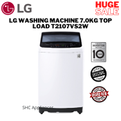 LG Washing Machine 7.0kg Top Load T2107VS2W