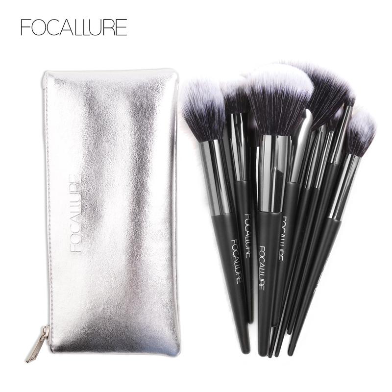 Discount on Focallure  shoes - SKU:  New Arrival 10pcs/Set Professional Makeup Brushes