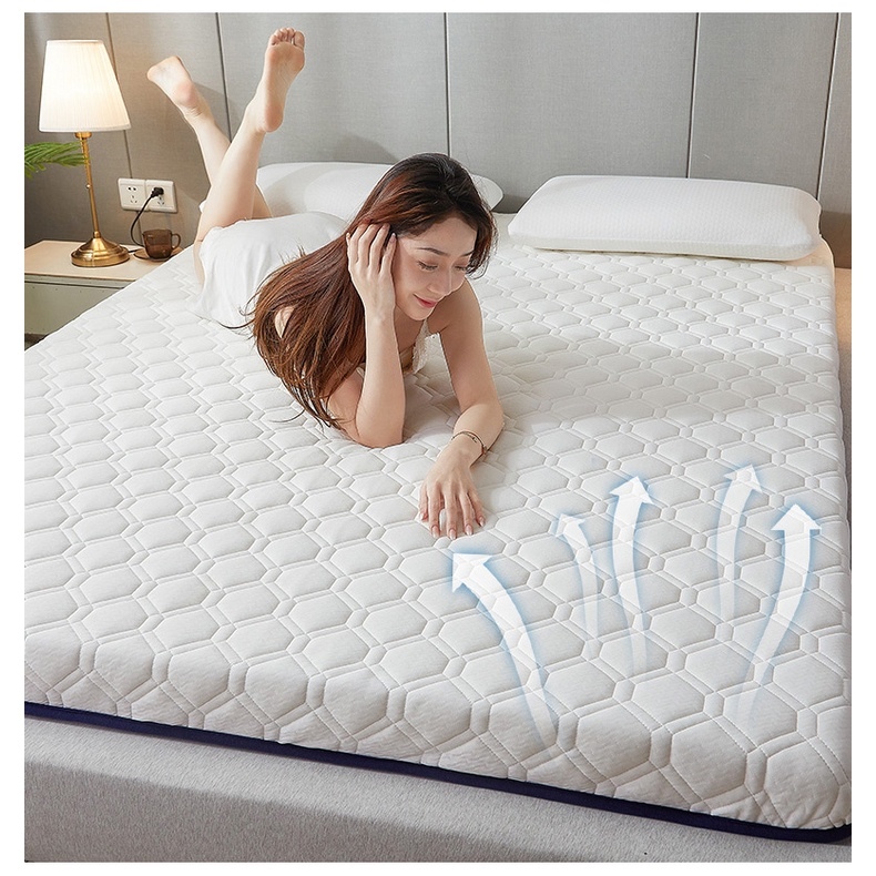 （COD) 2/3/4 inch Memory foam mattress Single/Double/Queen/King foam bed ...