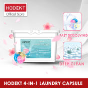 HODEKT Laundry Liquid Pods - Powerful and Fragrant Detergent