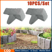 Cobbled Stone Effect Garden Fence Edging by OEM