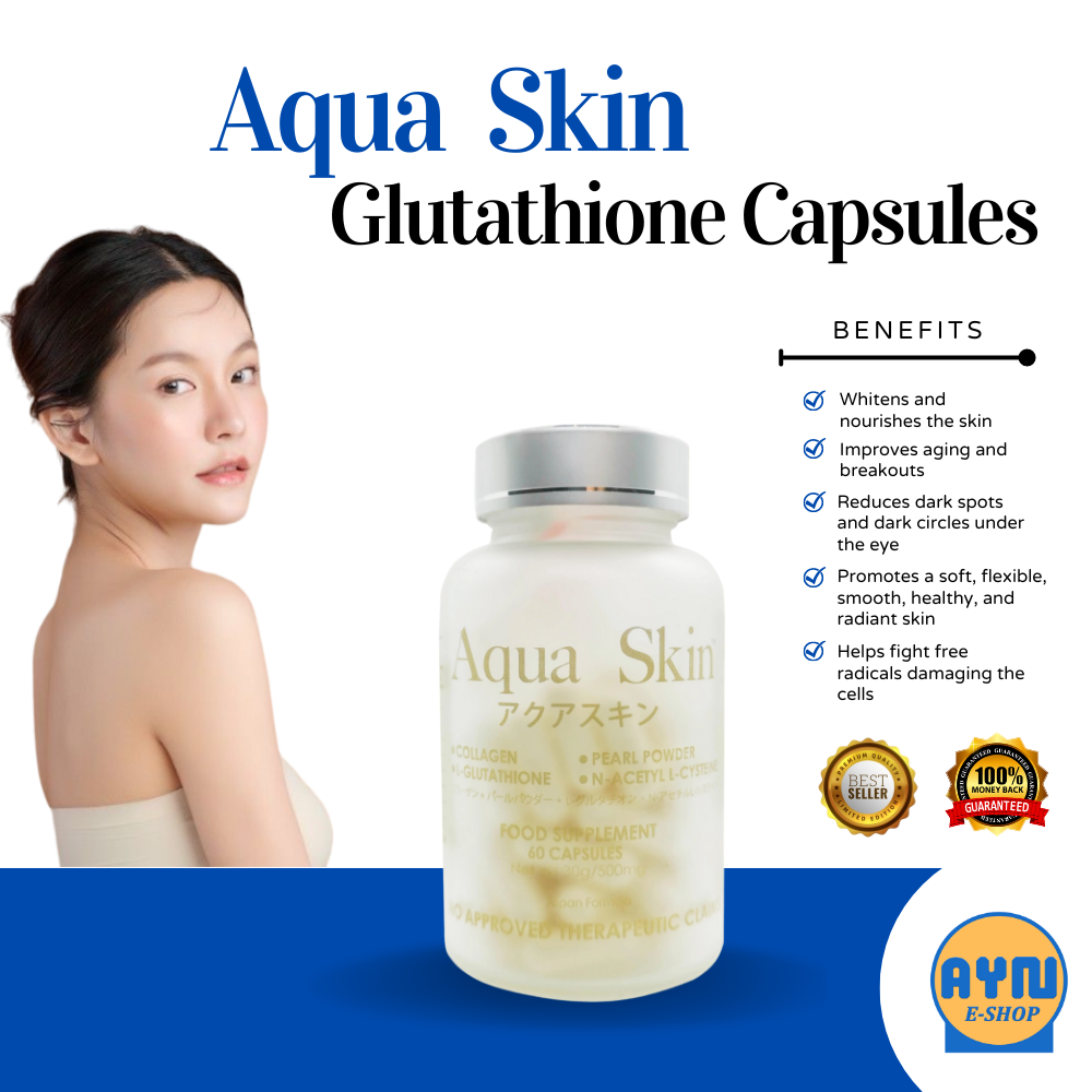 Get Aqua Skin Glutathione Capsule Original at the Best Prices Online