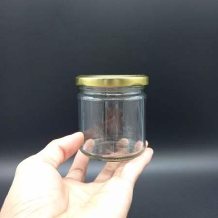 M7208 200ml Glass Round Jar