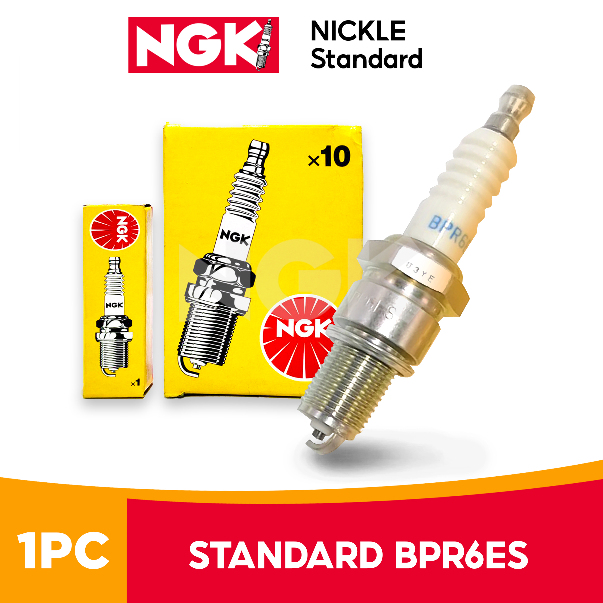 Candela Accensione NGK SILFR6A, Originale, Per Motori Auto