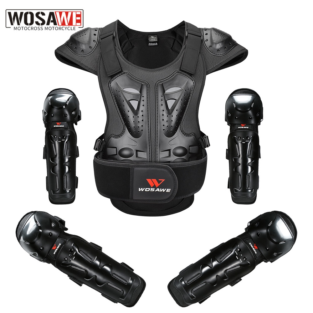WOSAWE Motorcycle Armor Vest - Protective Body Jacket