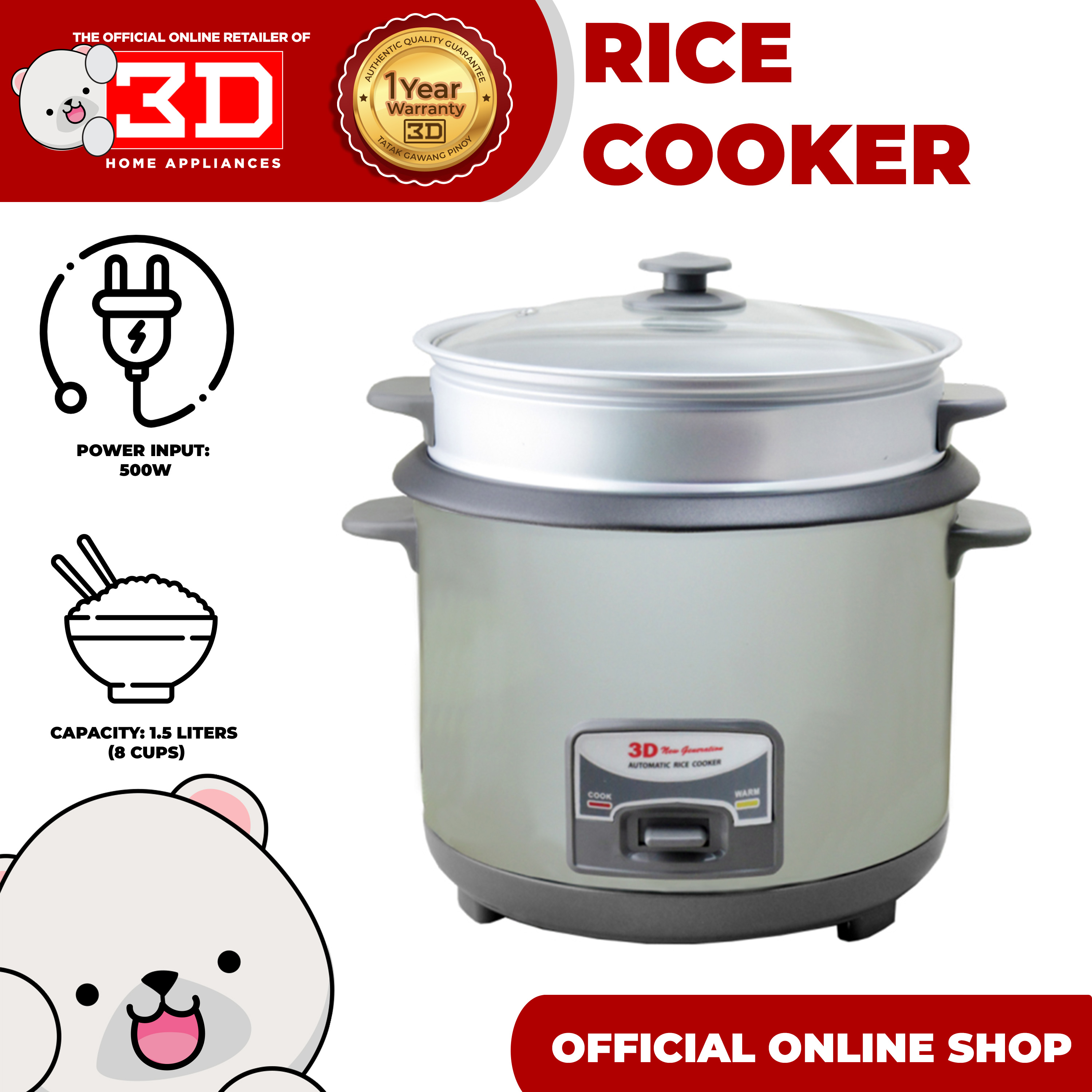 Buy 3D Rice Cookers for sale online
