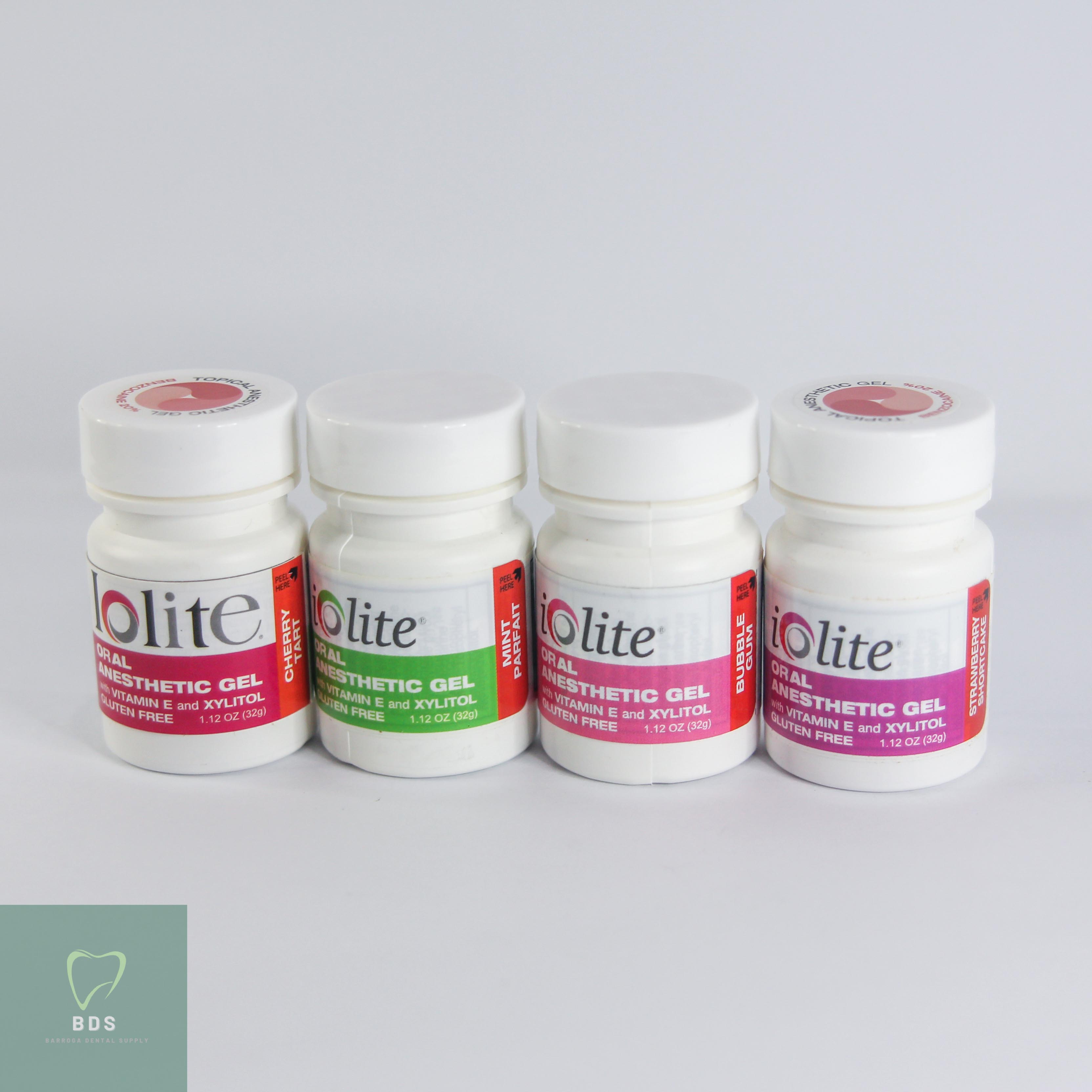 Dharma Iolite Oral Anesthetic Gel Vitamin E Xylitol Pina Colada Oz (5