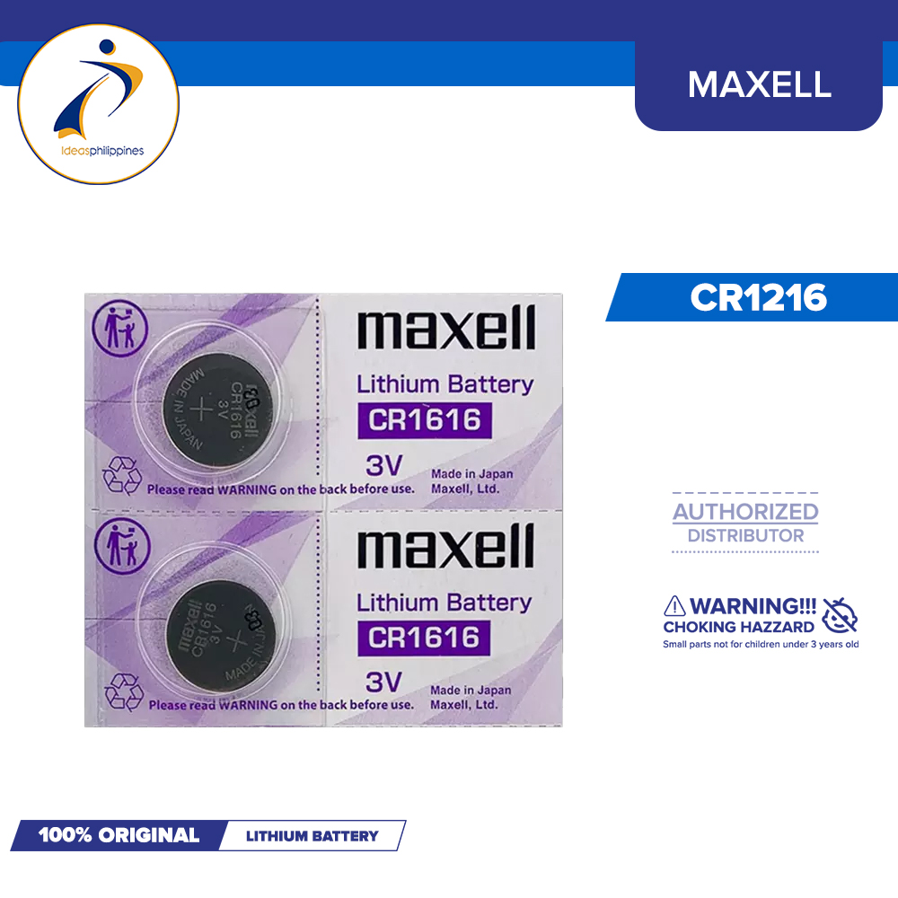 Maxell CR1616 Button Cell Pa...