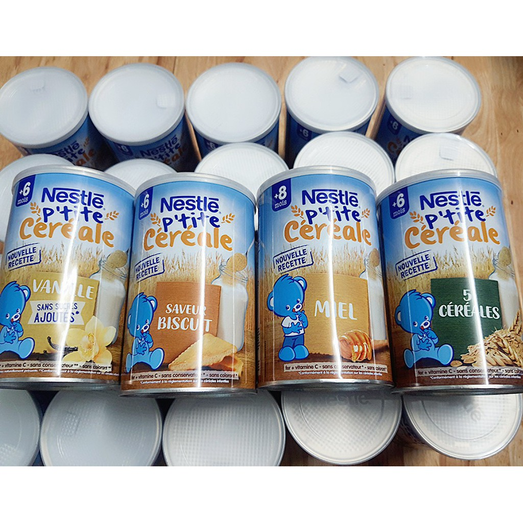 Bột pha sữa Bột lắc sữa Nestle Pháp cho bé lon 400g
