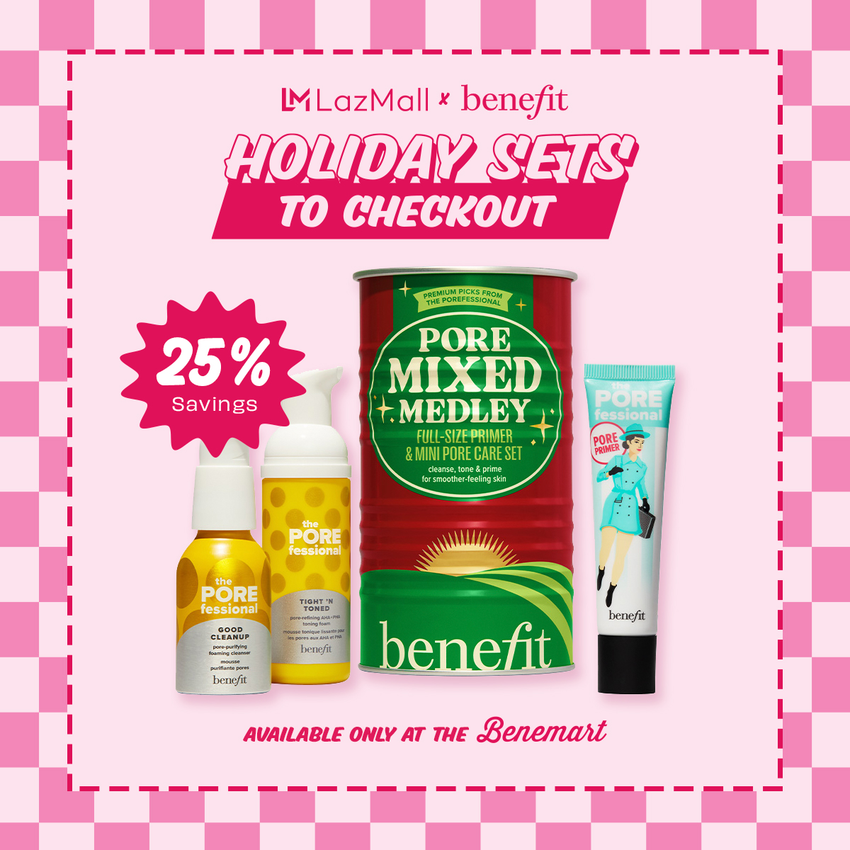 Discount on Benefit  shoes - SKU: Benefit Pore Mixed Medley