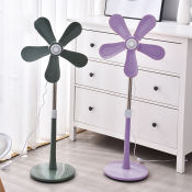 JX Portable Telescopic Stand Fan for Greenhouse, Ultra Quiet
