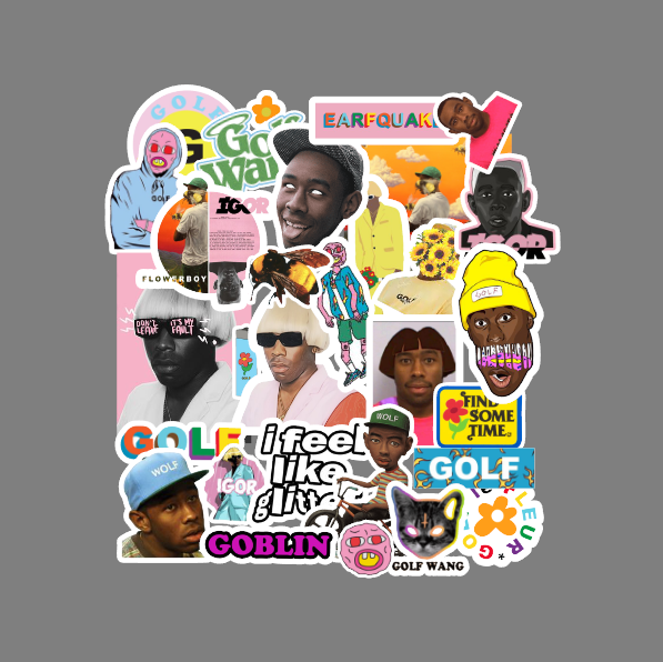 10/50pcs/set American Rapper Tyler The Creator Stickers For Diy