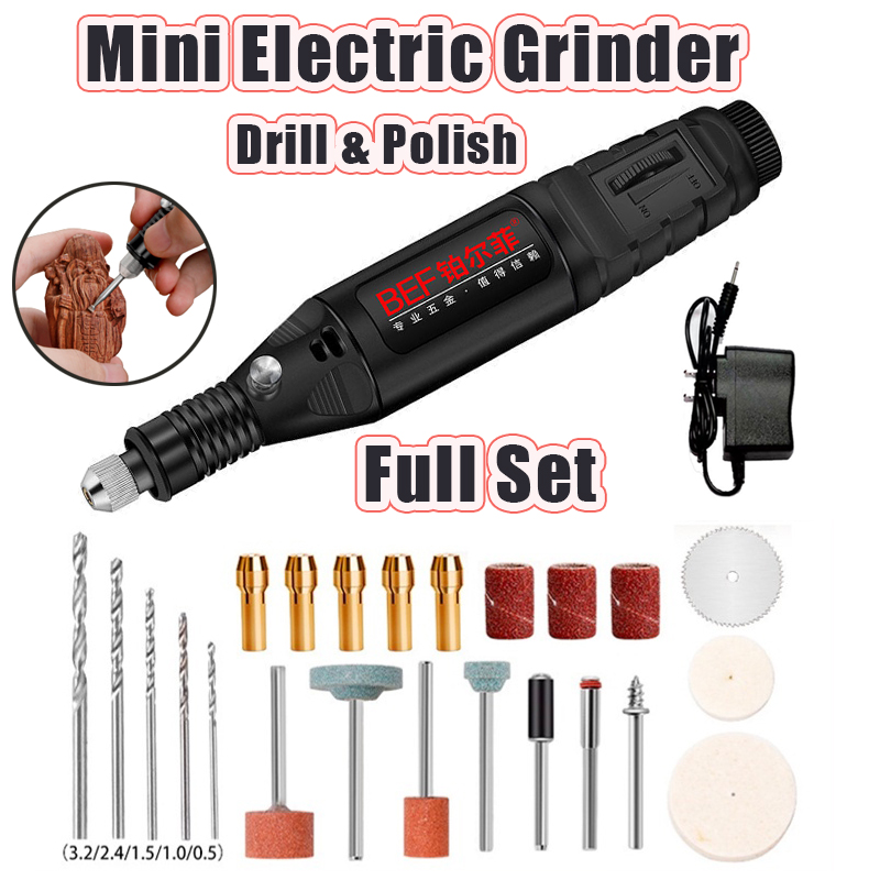 Beauenty Electric Grinder Mini Rotary Tool Drill Set 12V DC for Wood Jewel  Stone Small Crafts Milling Polishing Drilling Cutting Engraving (style 1)  price in UAE,  UAE