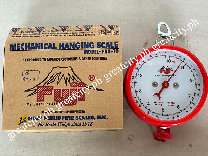 Fuji 25-200 kg Hanging Scale, FHS Stainless Steel Hook Type Series