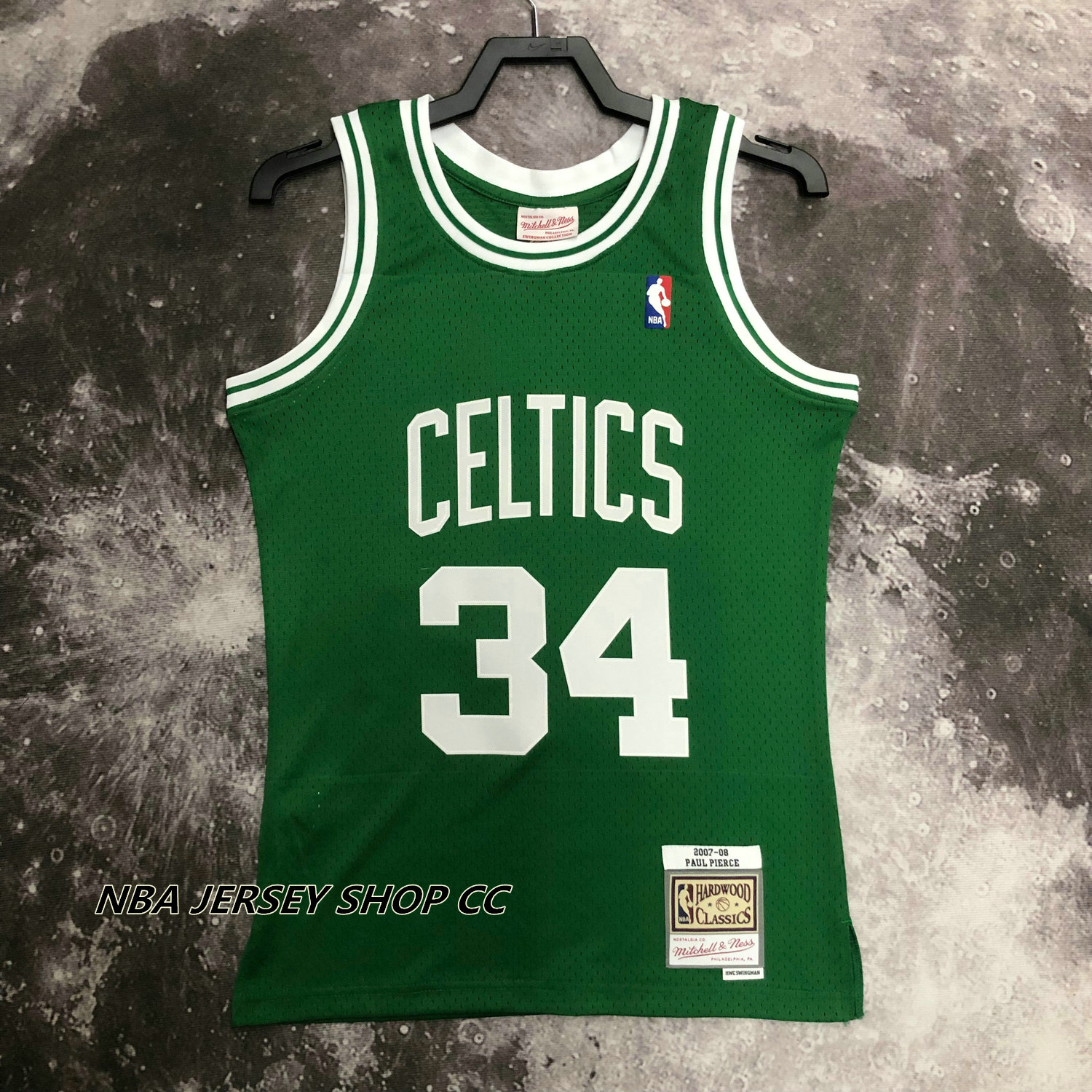Mitchell & Ness Boston Celtics #34 Paul Pierce kellly green Swingman Jersey