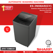 Sharp 8.0 Kg Top Load Washer