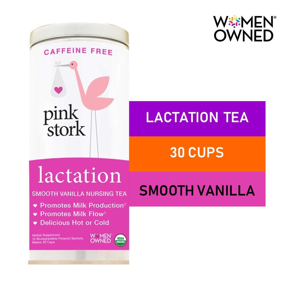 Pink Stork Lactation: Smooth Vanilla Nursing Tea