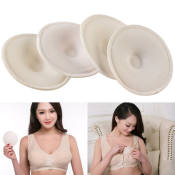 Soft Cotton Nursing Pads - Reusable and Washable