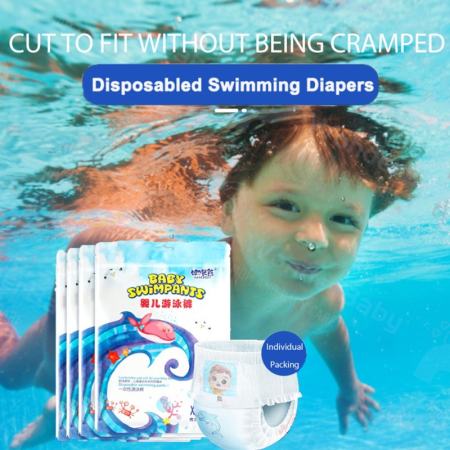 Waterproof Disposable Swim Diapers for Newborns by Huggies