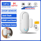 Calltou Wireless Door Alarm with Remote Control, 140dB Siren