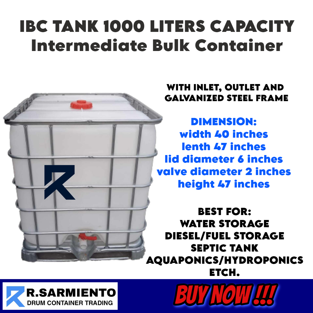 ibc plastic tank 1000 liter fuel