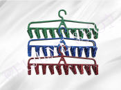 Plastic Laundry Clothes Hanger with Clothes Pin Strong Clothes Drying