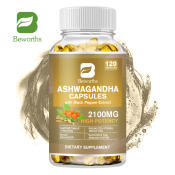 Organic Ashwagandha Capsules for Stress Relief and Immune Support