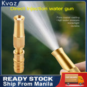 Brass Adjustable Spray Gun Nozzle for High Pressure Watering