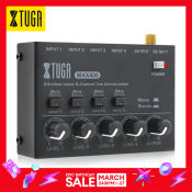 XTUGA MAX400 4-Channel Stereo Mixer for Stage and Studio