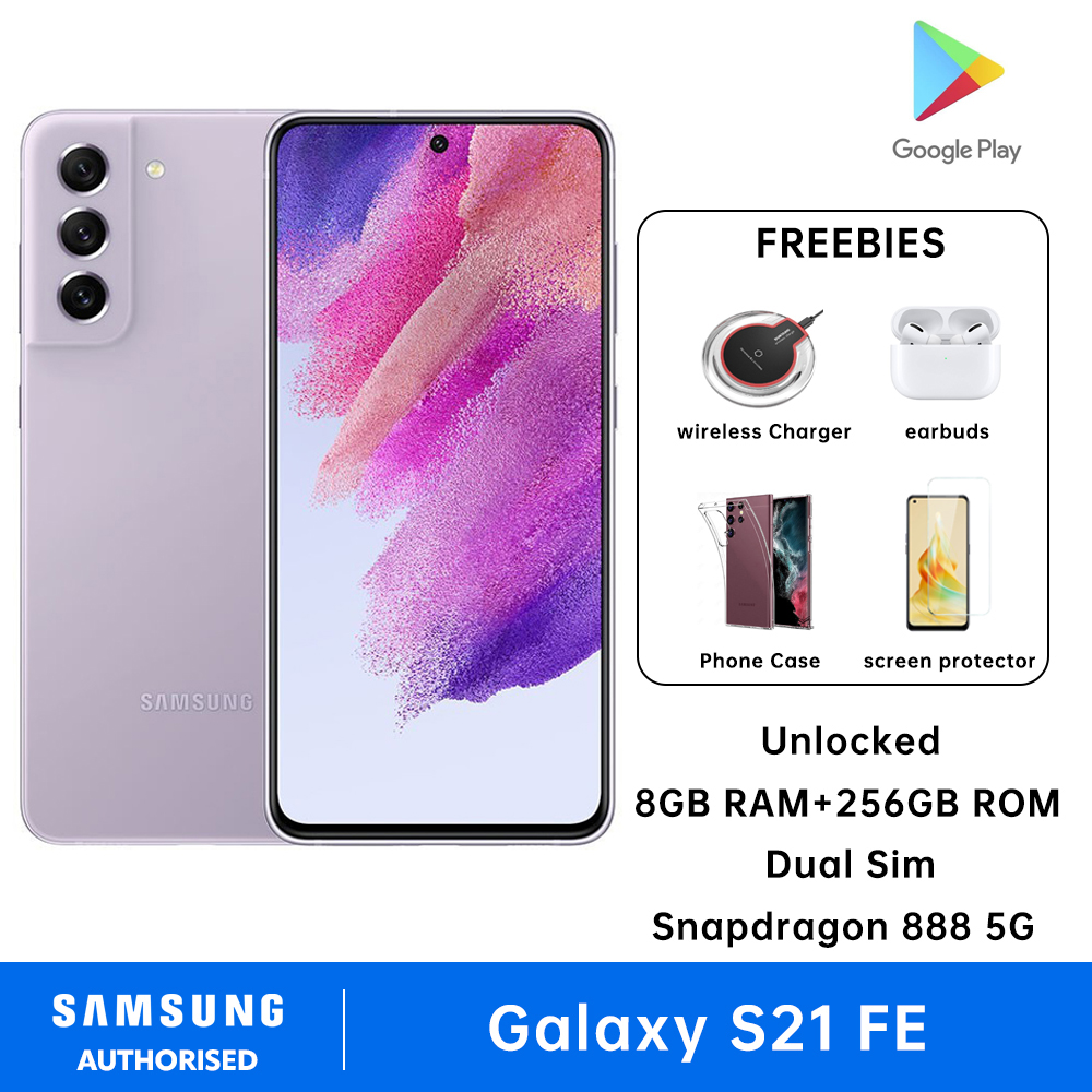 Samsung Galaxy S21 FE 5G Dual Sim 8GB RAM + 256GB ROM Snapdragon 888 5G Android Smartphone SM-G990 - Image 2