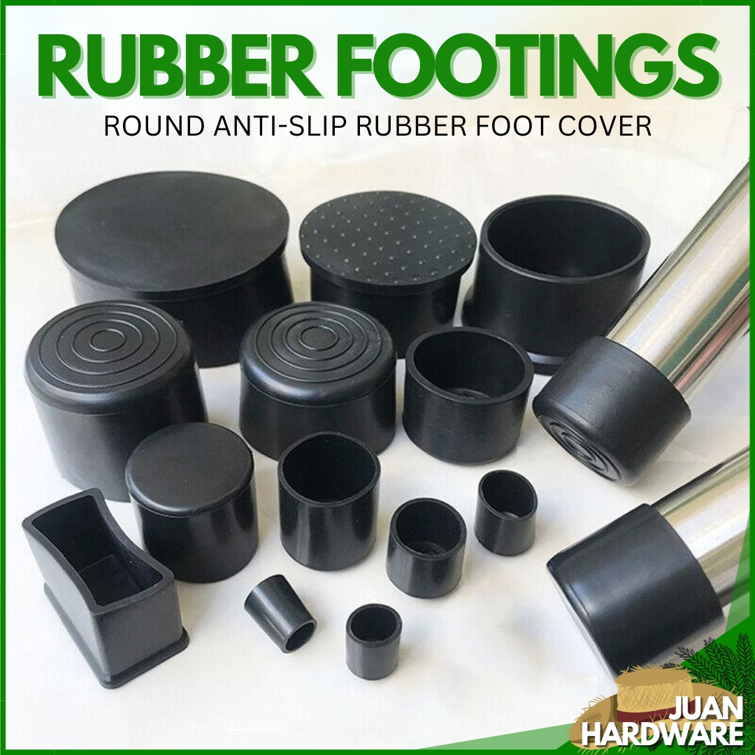 Rubber Footings Tubular Roun...