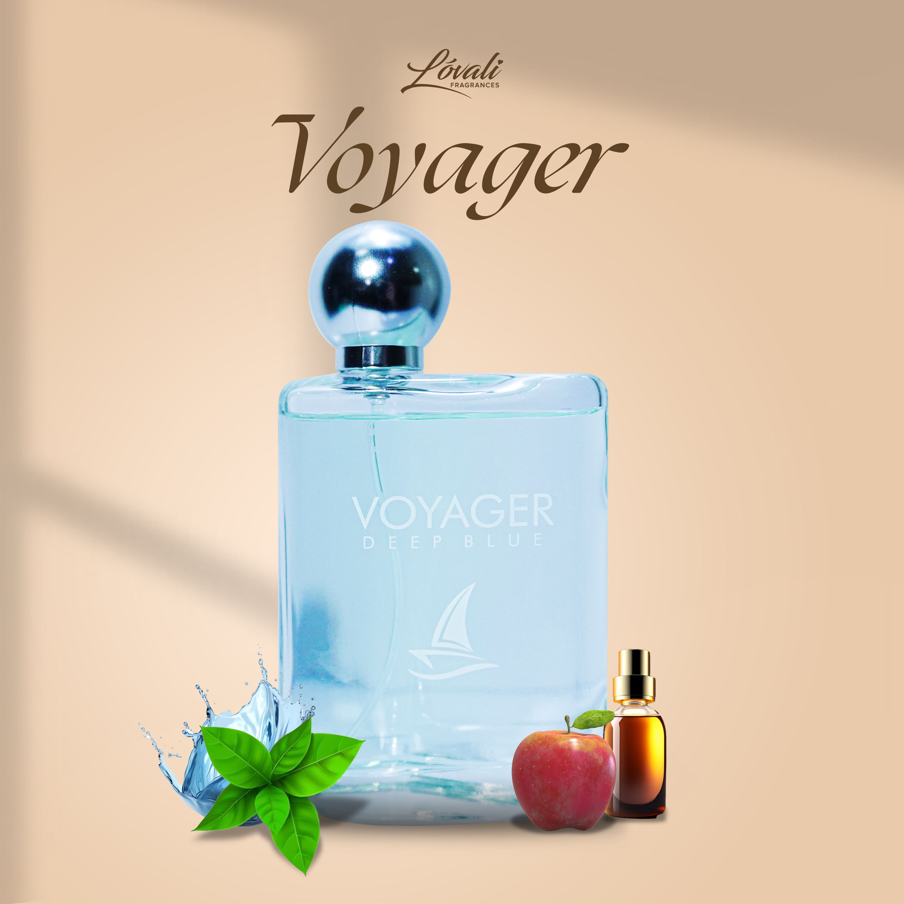 LOVALI Aqua Sport Premium Citrus Essence 100ml Long-Lasting