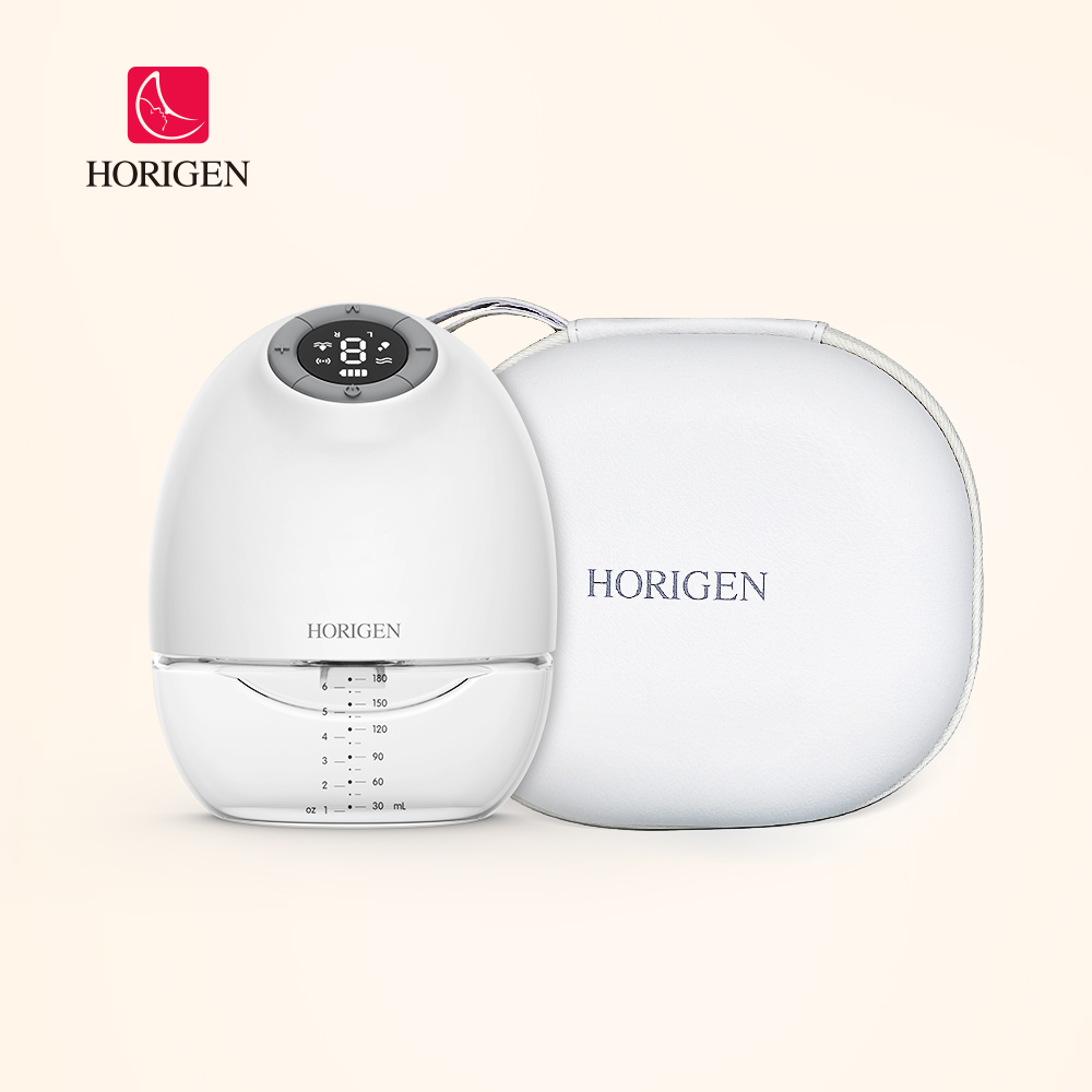 [Free Storage Bag] Horigen EaseMore E4 wearable breast pump wireless APP control Phone control breastpump new design electric handsfree breast pump silicone hospital grade rechargeable electric breast pump app function tubeless
