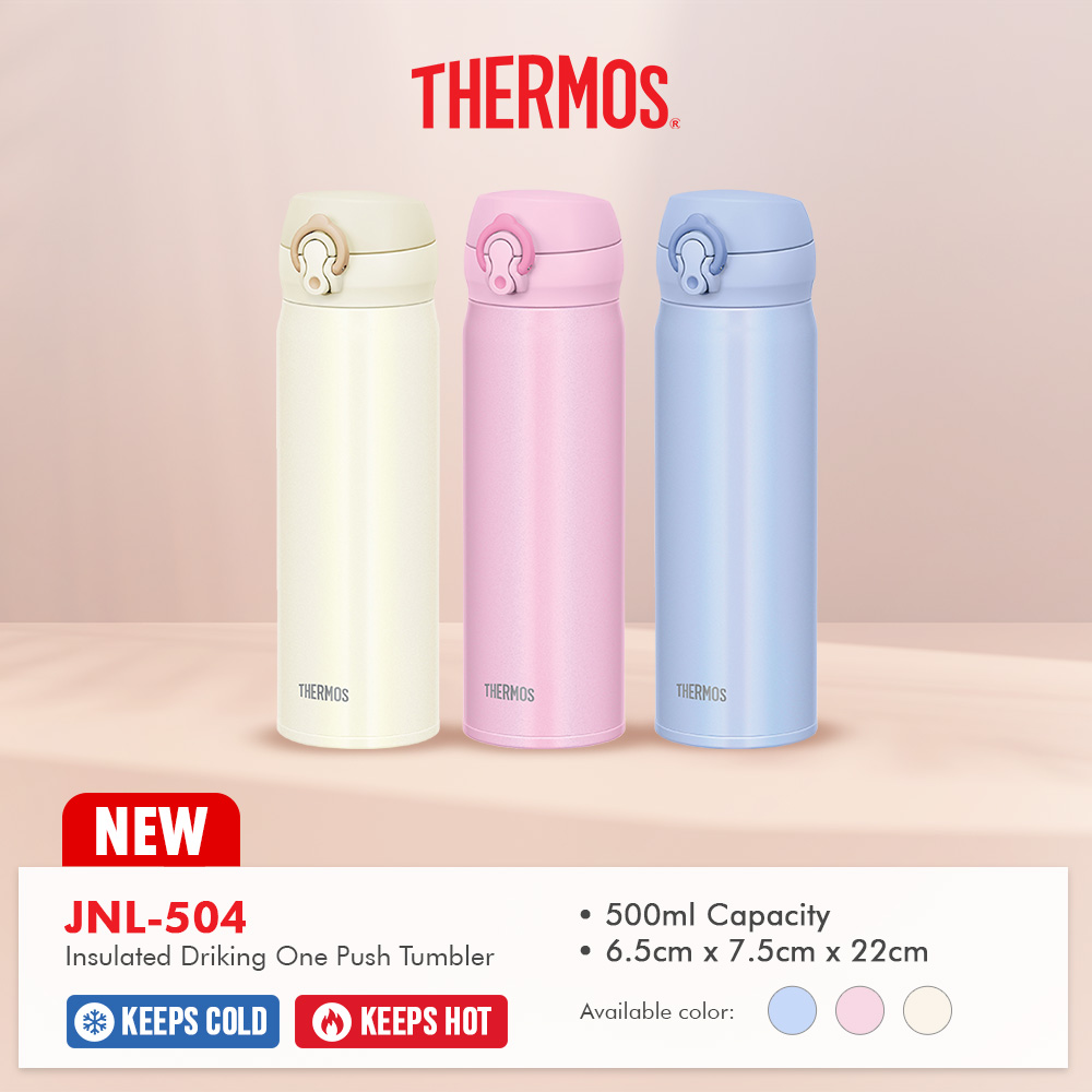 Thermos, One-Push Tumbler