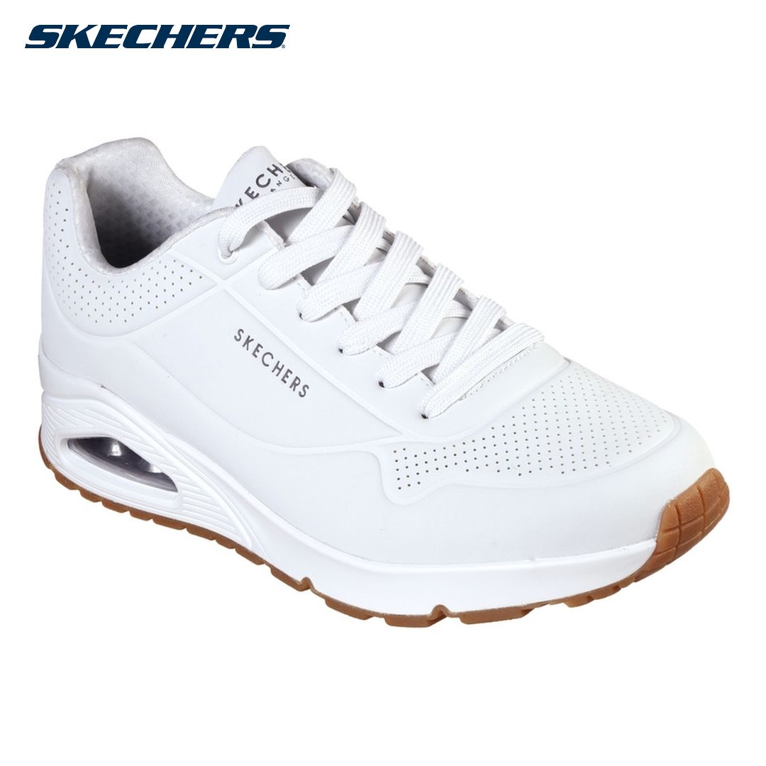 skechers mens shoes white