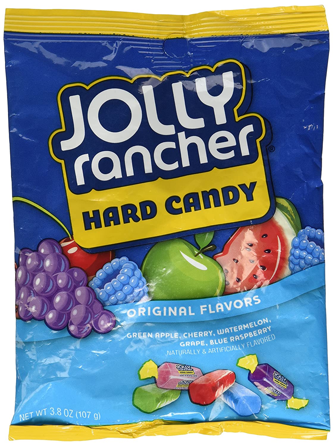 JOLLY RANCHER Assorted Fruit Flavored Mixed Candy 46 oz Bulk Variety Bag