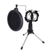 Anti-Spray Microphone Shock Mount Stand - 