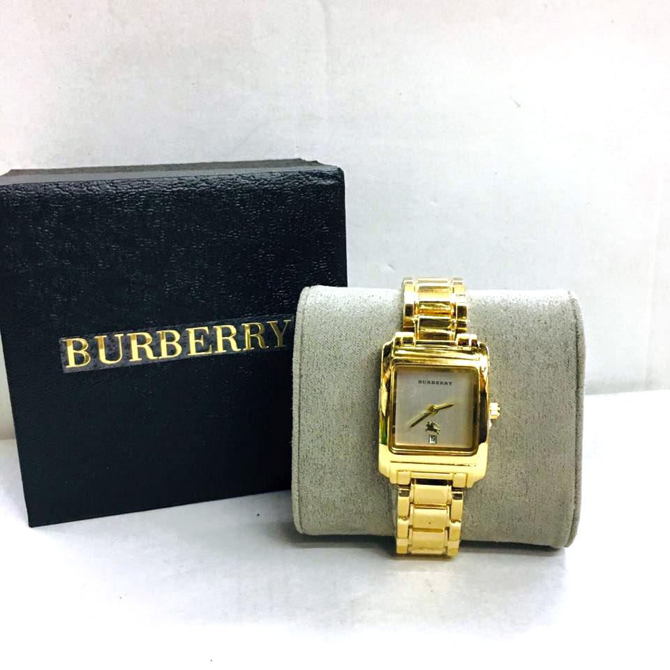 Burberry ladies square sale watch