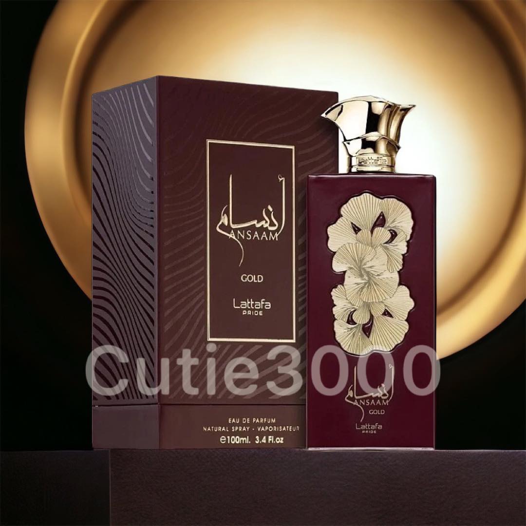 Lattafa Pride Ansaam Gold EDP Perfume 100ml Unisex PREMIUM Perfume