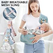 Breathable Baby Carrier Sling Wrap with Free Storage Bag