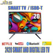 JMS 20" Smart LED TV with Bluetooth and ISDB-T