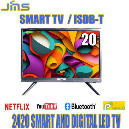 JMS 20" Smart LED TV with Bluetooth and ISDB-T