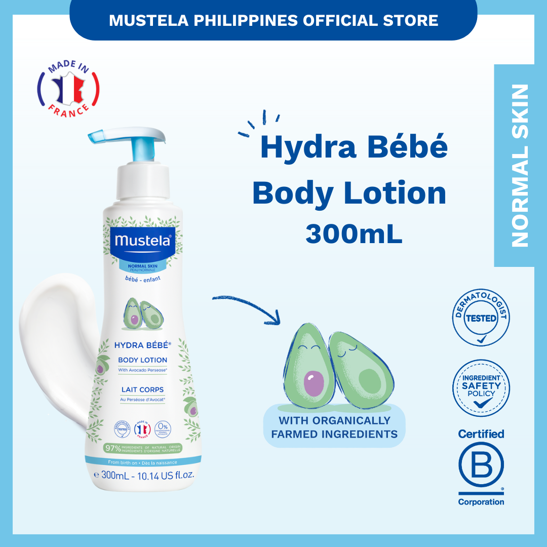 Mustela Hydra Bebe Body Lotion 500ml- Naturalness V2 Lazada