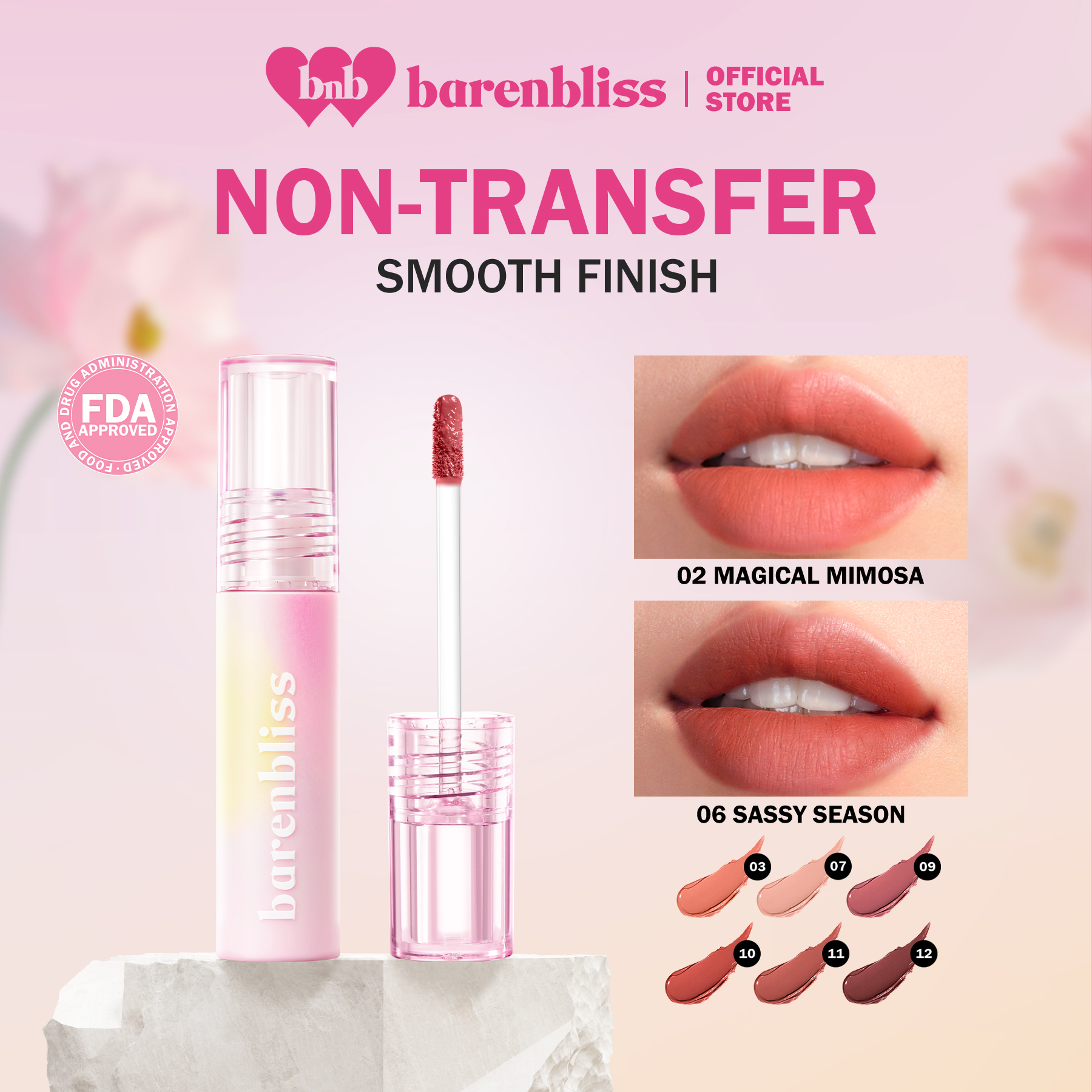 Discount on Barenbliss  shoes - SKU: 【best Seller】barenbliss Bnb Korean Bloomatte Full Bloom Transferproof Matte Long Lasting Tint | Smoo